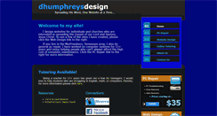 Desktop Screenshot of dhumphreysdesign.com